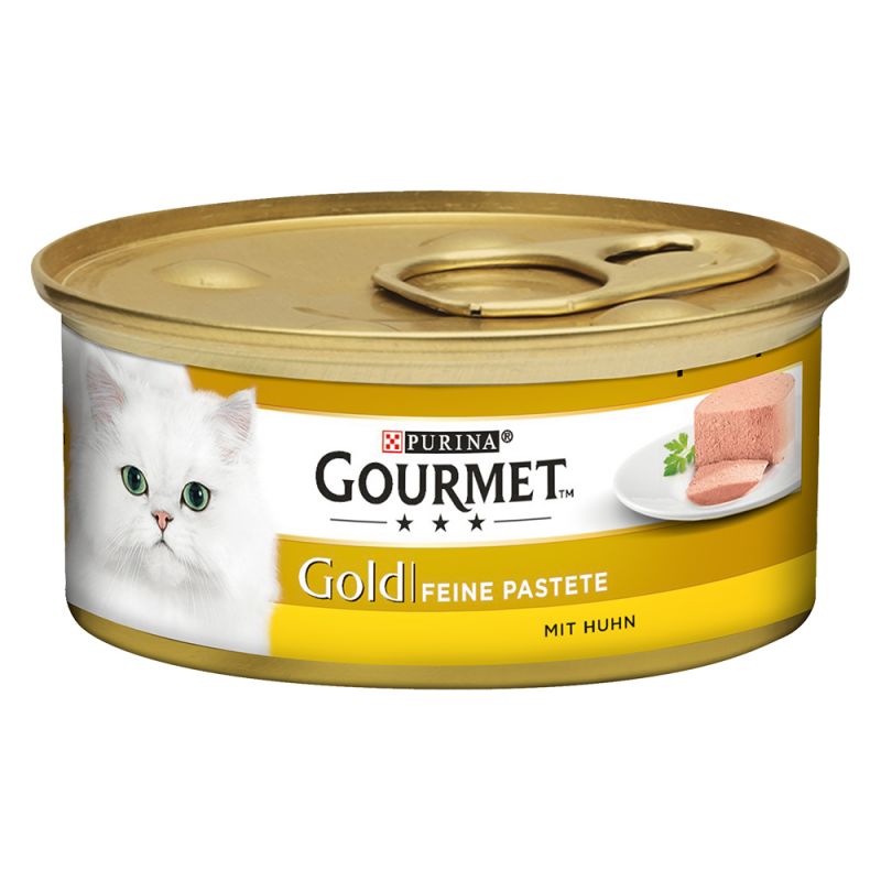 Gourmet gold mousse conserva cu pui 85 gr