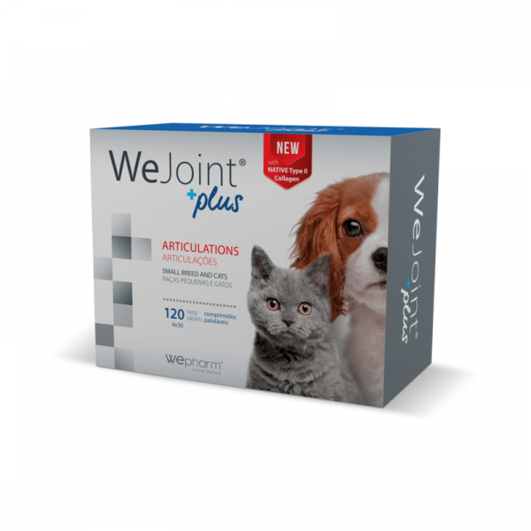WeJoint Plus Small Breed and Cats, cutie cu 120 comprimate