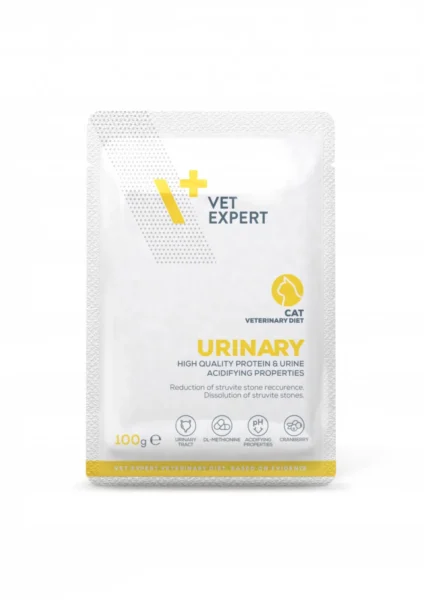 4T Dieta Veterinara Pisici Urinary Cat, Vetexpert, 100 g