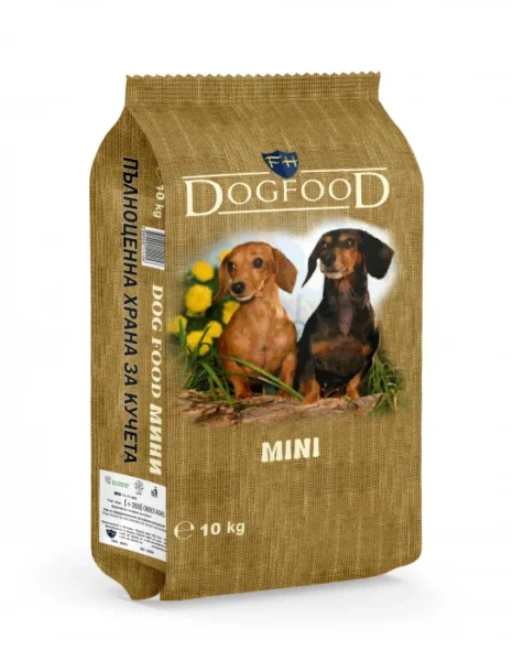 Dog Food Mini 10kg – Hrană Uscată Completă pentru Câini Adulți de Talie Mică